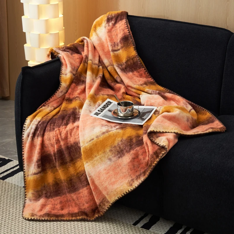Gemütliche dekorative Fleece-Decke