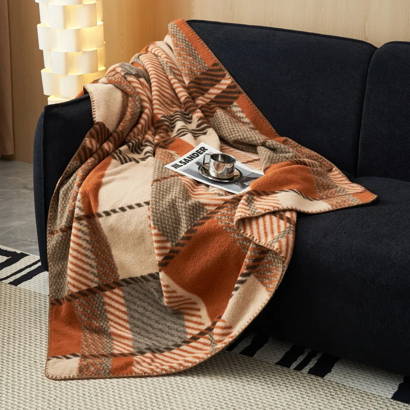 Gemütliche dekorative Fleece-Decke