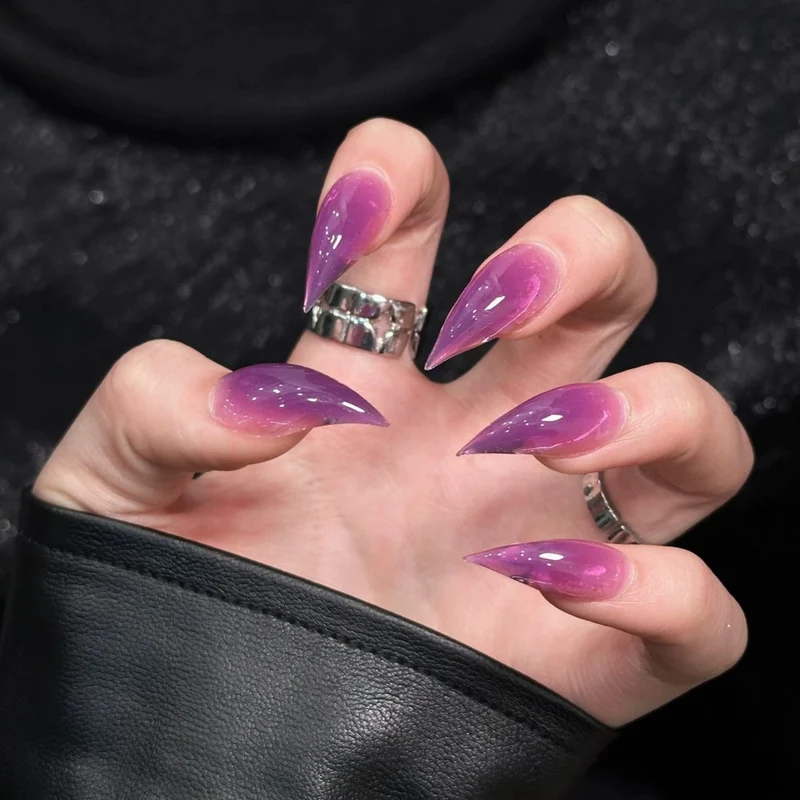 Stiletto Ombre Press-On Nägel