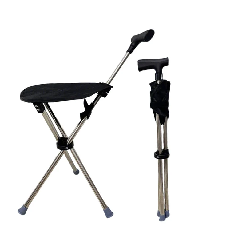 🔥💥 TOP BESTSELLER! 2-in-1 Gehstock mit Klappstuhl 🪑🚶‍♂️✨