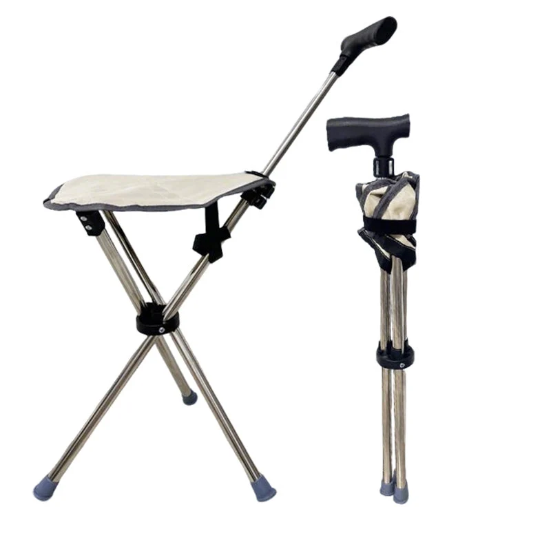 🔥💥 TOP BESTSELLER! 2-in-1 Gehstock mit Klappstuhl 🪑🚶‍♂️✨