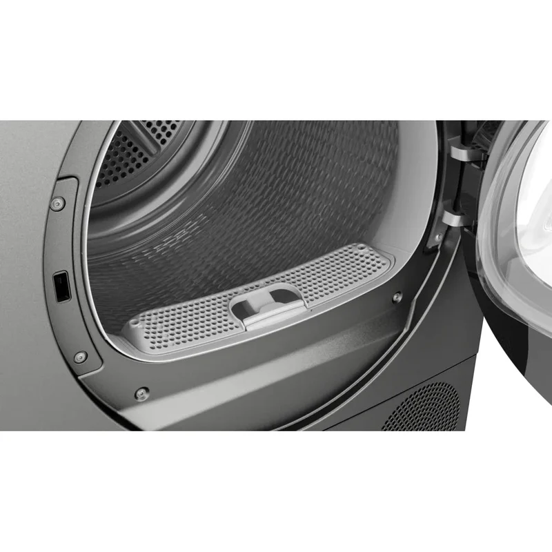 Bosch Series 6 9KG Heat Pump Wäschetrockner - Cast Iron Grau | WQG245R1GB
