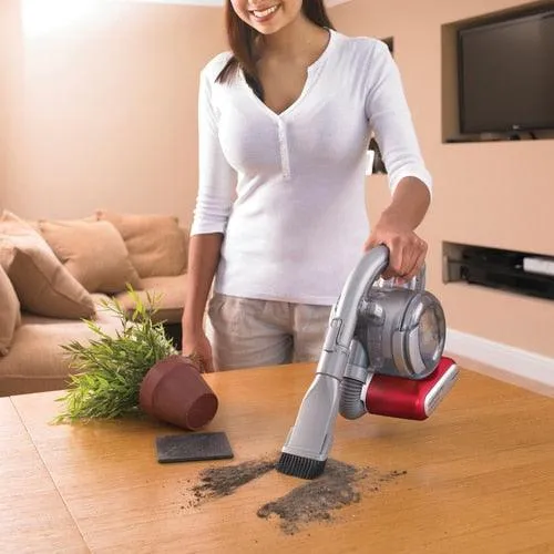 Schwarz & Decker Flexi Dustbuster Cordless Handheld Staubsauger - Grau & Rot | PD1020L-GB