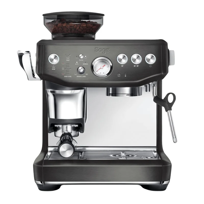Sage The Barista Express Impress 1850W Espresso Kaffeemaschine - Schwarz Edelstahl | SES876BST4GUK1