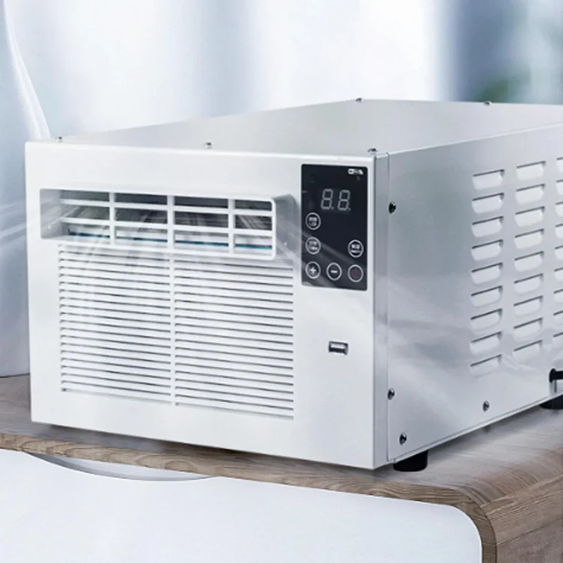 Klimaanlage, tragbar, leise, Digitaldisplay und Fernbedienung, Kühl- und Ventilatorfunktion, für Schlafzimmer