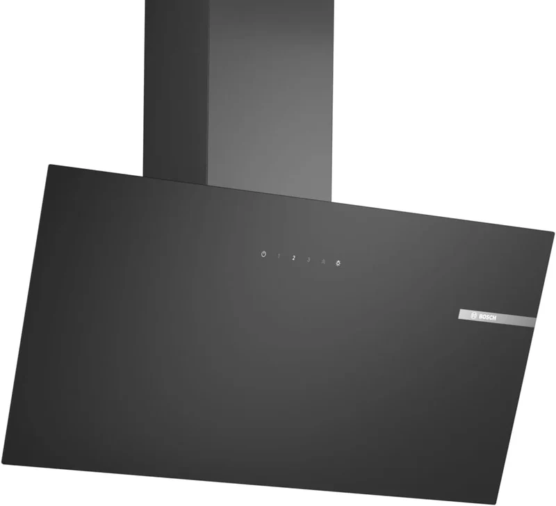 Bosch 80 cm breit, DWK85DK60 Serie 2 Wandesse, Umluft oder Abluft, Leiser Motor Serie 2 DWK85DK60, Touch Select Basic, LED-Beleuchtung