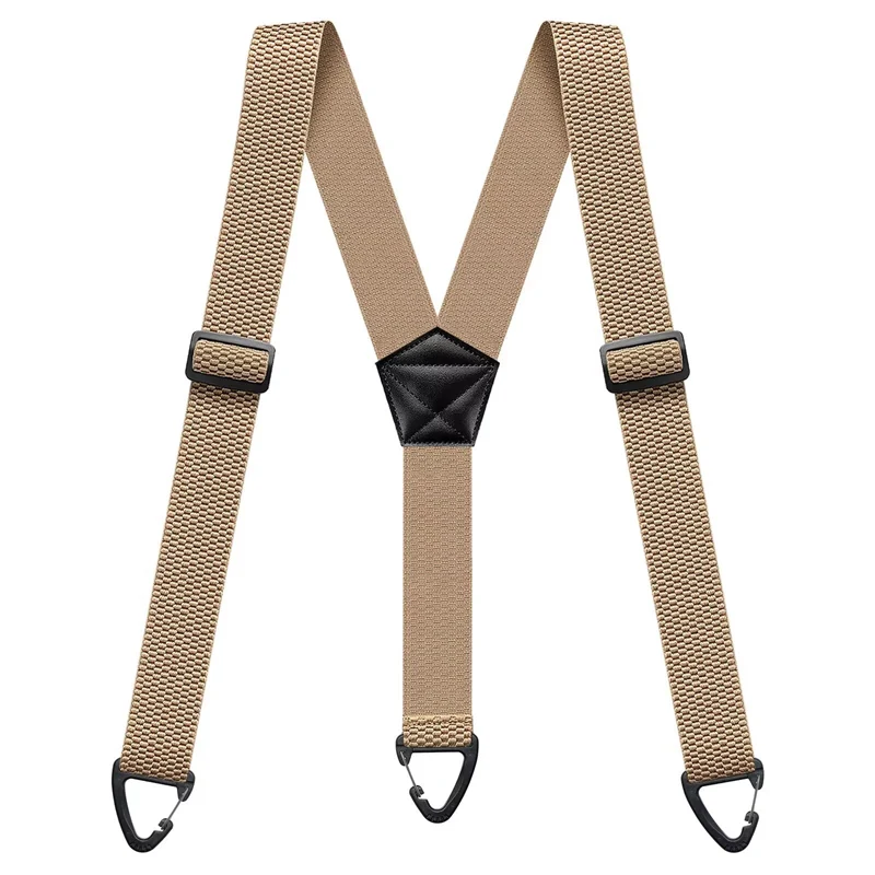 👖 50% RABATT! ⛰️ Herren-Hosenträger (X/Y-Back) – 3,8 cm Breiter Maiskorn-Gurt mit Hakenclips, Robust & Ideal Für Outdoor & Alltag 🧗‍♂️