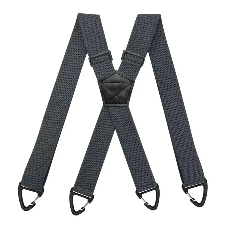 👖 50% RABATT! ⛰️ Herren-Hosenträger (X/Y-Back) – 3,8 cm Breiter Maiskorn-Gurt mit Hakenclips, Robust & Ideal Für Outdoor & Alltag 🧗‍♂️