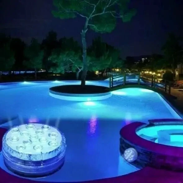 Unterwasser-LED-Leuchten (mit Funkfernbedienung)