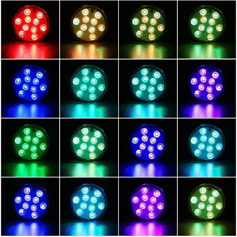 Unterwasser-LED-Leuchten (mit Funkfernbedienung)