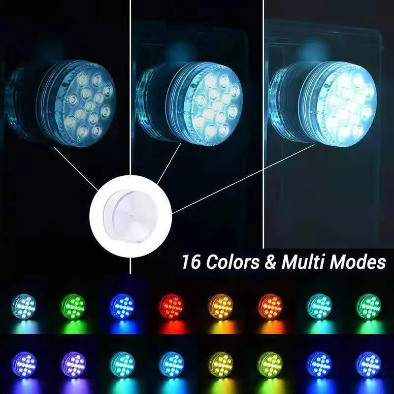 Unterwasser-LED-Leuchten (mit Funkfernbedienung)