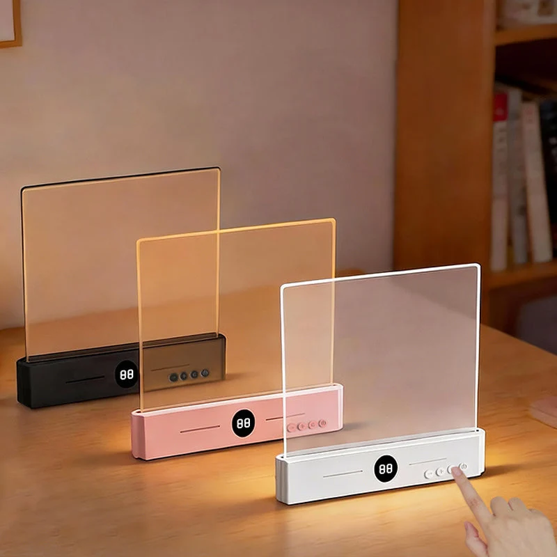 📖💡LED-Panel-Leselampe mit 3 Farben und Timer