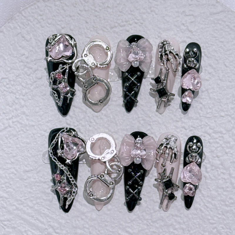 Glamouröse Nagelkunst Verlängerungen