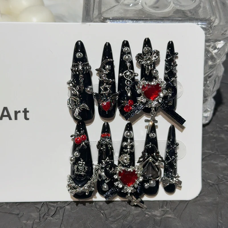 Glamouröse Nagelkunst Verlängerungen