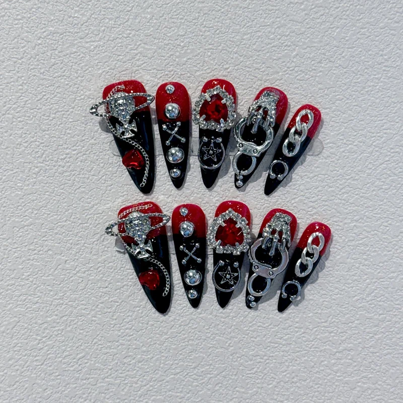 Glamouröse Nagelkunst Verlängerungen