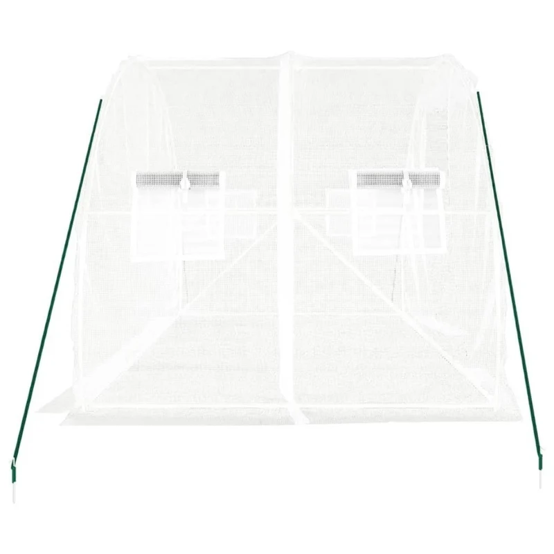 Gewächshaus Foliengewächshaus Treibhaus Stahlrahmen 3x2x2m