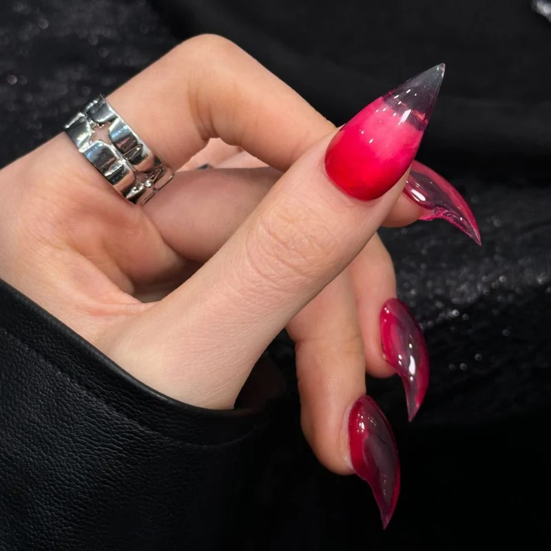 Stiletto Acryl Press-On Nagel Set