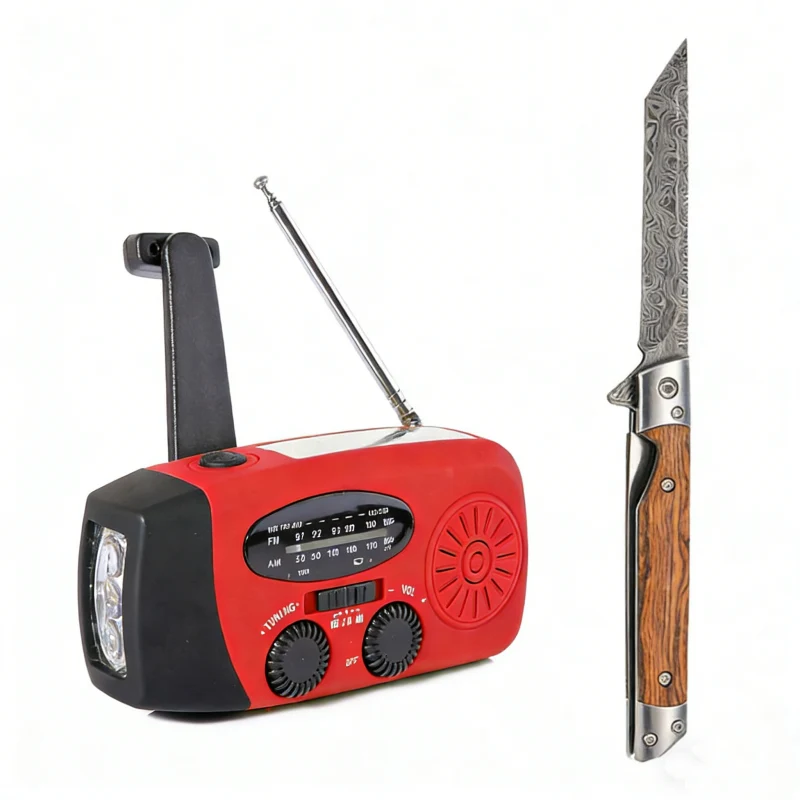 📻 50% RABATT! ⚡ Solar-Kurbel Notfallradio – Mit Powerbank, Wetteralarm, USB & 7 Tage Akku für Outdoor & Krise 🌧️