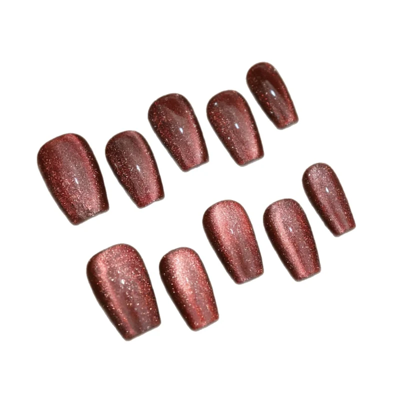 Funkelndes Gradient Press-On Nagelset