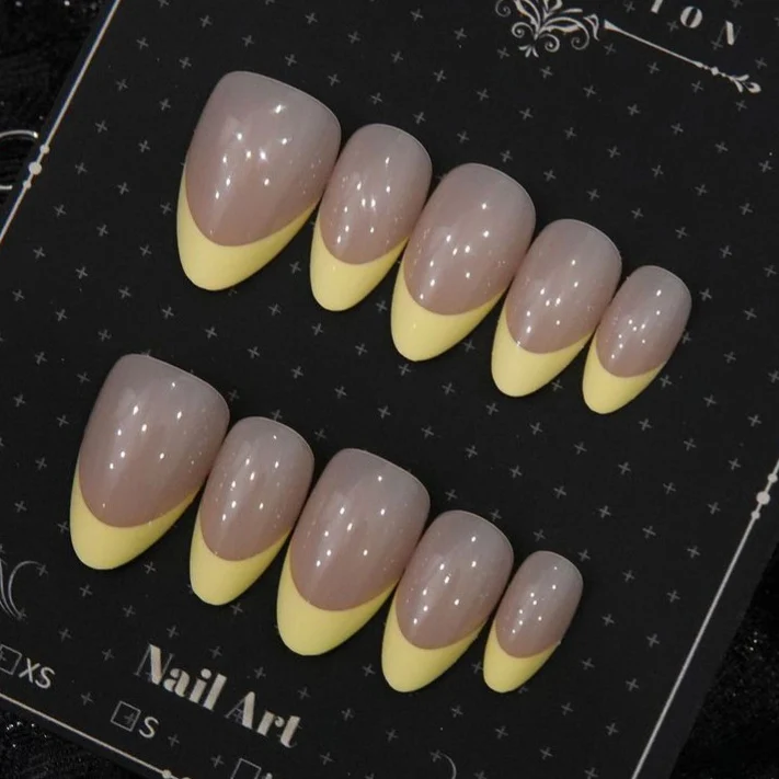 Elegante Press-On Nagelspitzen