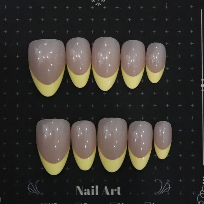 Elegante Press-On Nagelspitzen