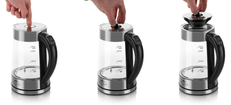 Elektrischer Wasserkocher ETA Crystela Digi II 5154 9000 (ETA515490000)
