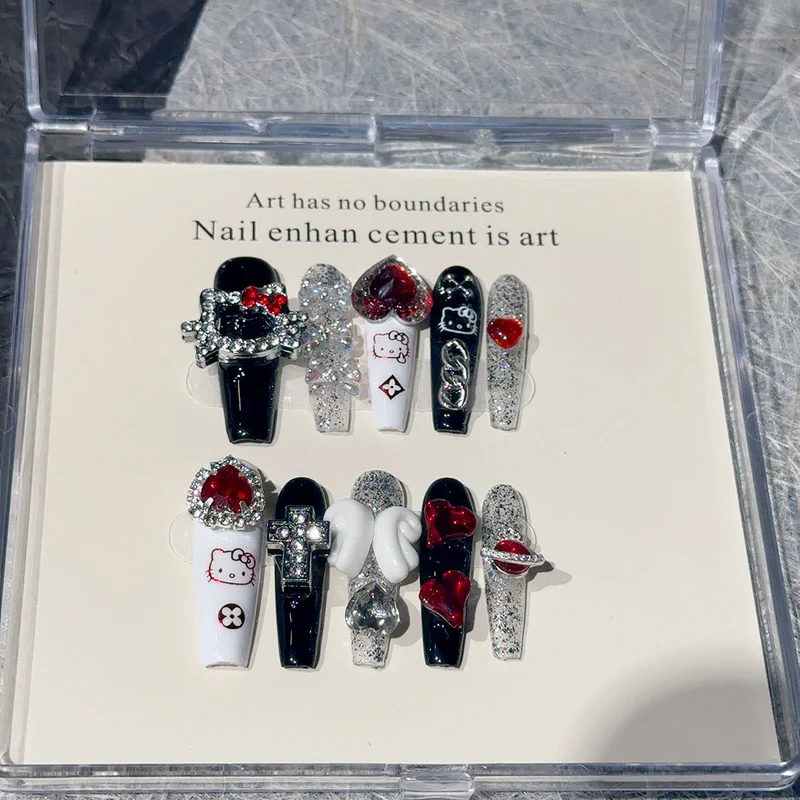 Künstlerisches 3D Thement Nagelkunst Set