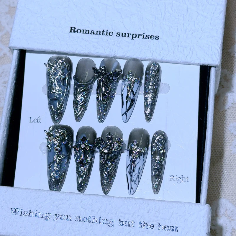 Künstlerisches 3D Nageldekorationsset
