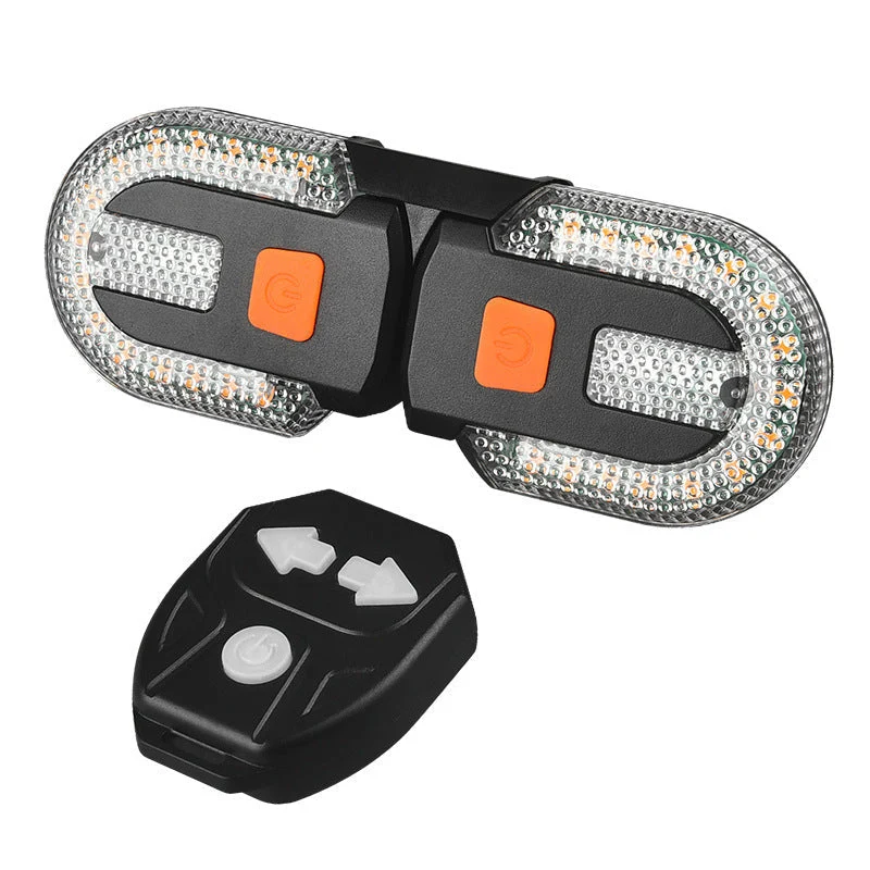 🚴 JETZT 60 % RABATT! 🔦 Kabelloses Fahrrad-Rücklicht mit Fernbedienung, automatischem Bremssensor, über 30 Lichtmodi und USB-Aufladung ⚡