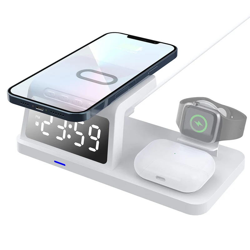 💎50% RABATT! 💎 7-in-1 Kabellose Ladestation – Laden Sie Smartphone, AirPods, Smartwatch & mehr gleichzeitig – Schnell, Ordnung & Platzsparend ⚡📱