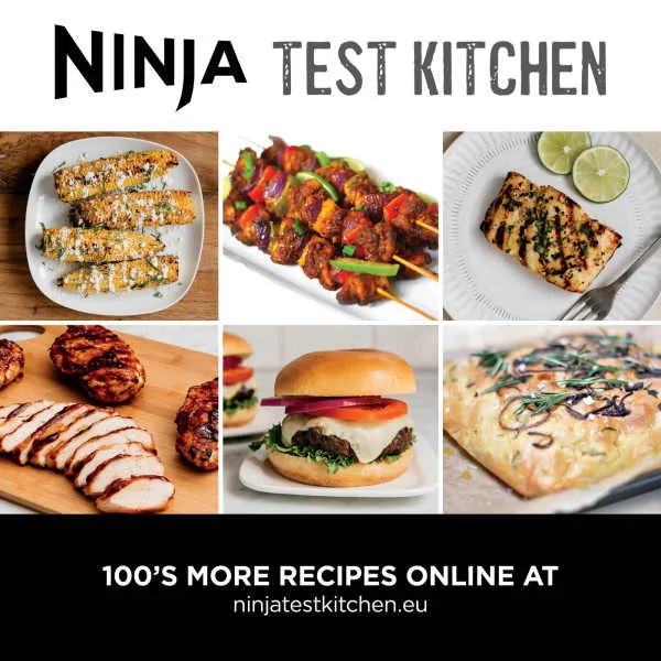 Ninja 6-In-1 Max 1760W Grill & Heißluftfritteuse - Grau & Silber | DG551UK