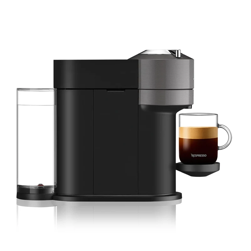 DeLonghi VertuoNext Nespresso Kaffeemaschine mit Aeroccino - Grau | ENV120.GYAE