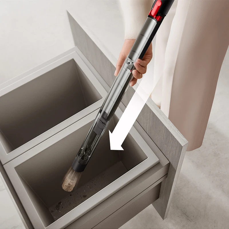 Dyson PencilVac Fluffycones Akkustaubsauger - Matte Schwarz | 492690-01