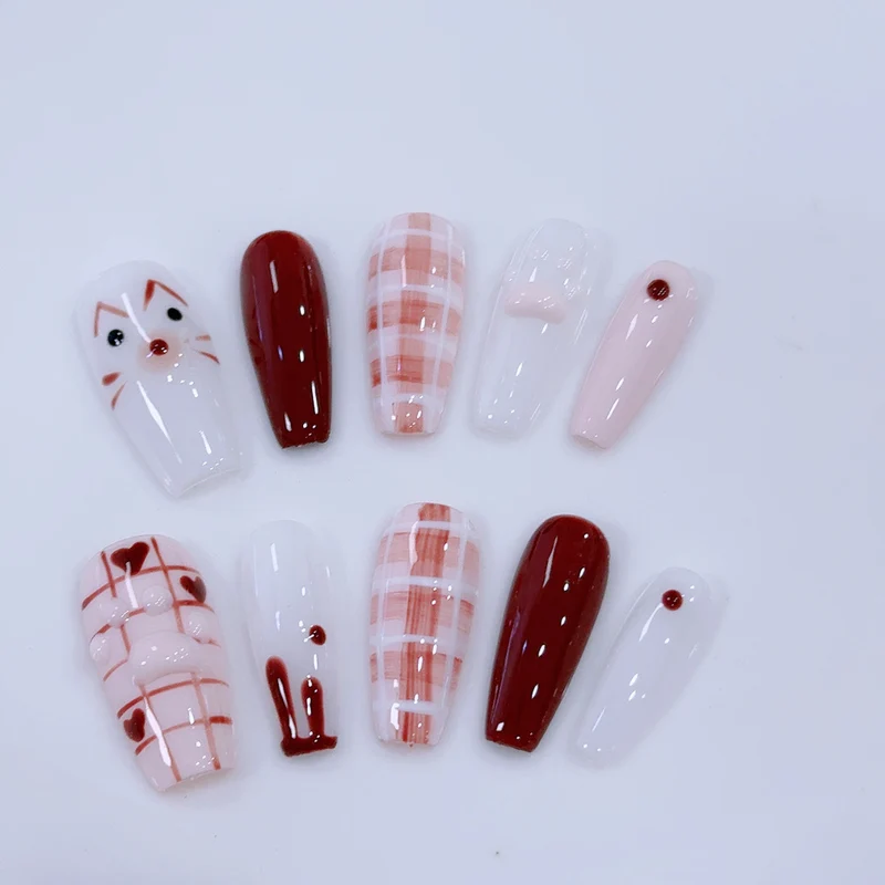Künstlerisches 3D Nagelkunst Tipps Set