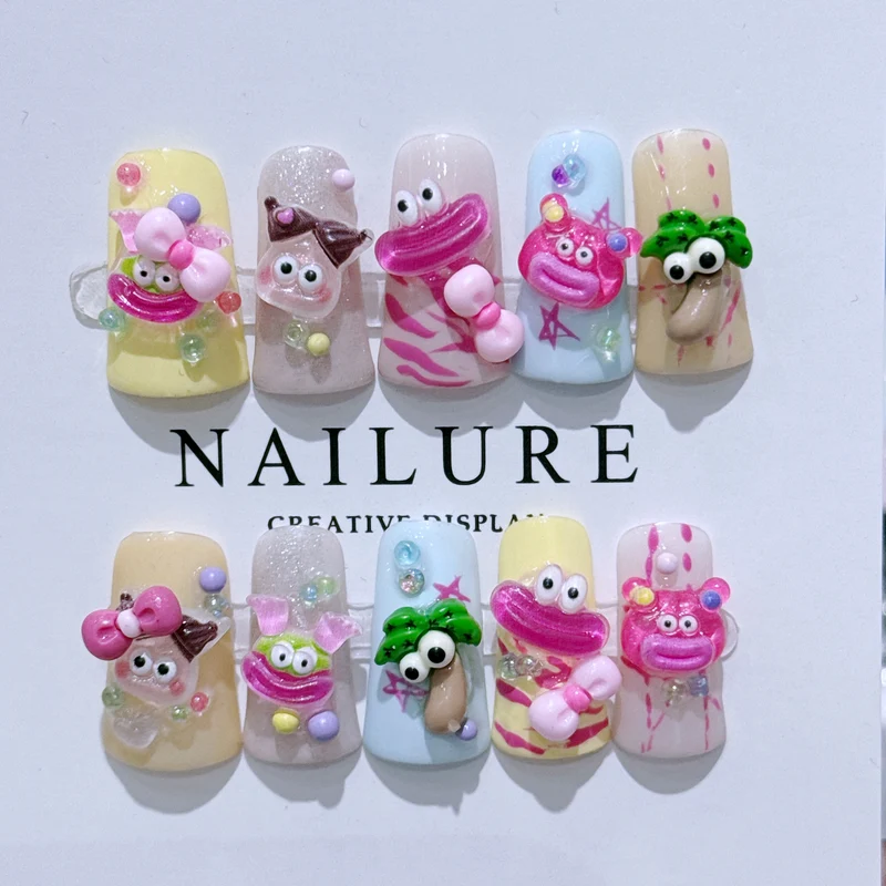 Künstlerisches 3D-Nagelkunstset