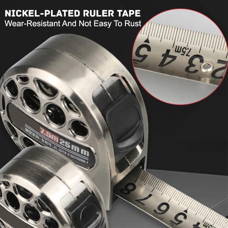 ✨🔥Professioneller Rollmaßband aus Edelstahl📏