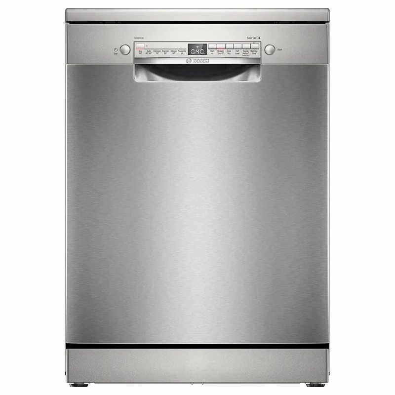 Bosch Series 2 60CM freistehend Drawer Geschirrspüler - Silber Inox | SMS2HVI67G