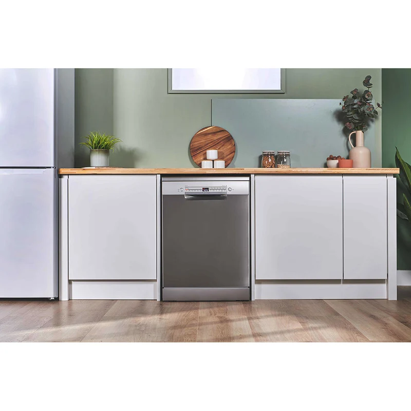 Bosch Series 2 60CM freistehend Drawer Geschirrspüler - Silber Inox | SMS2HVI67G
