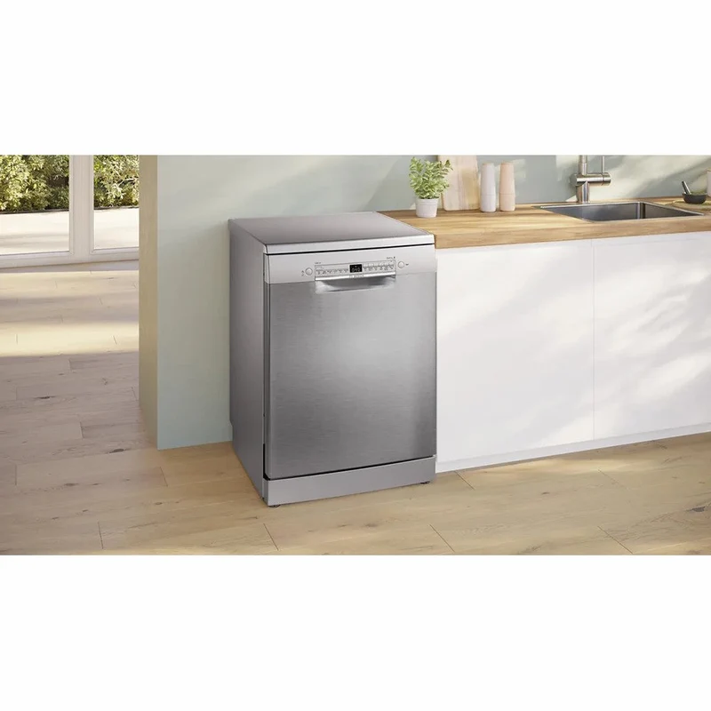 Bosch Series 2 60CM freistehend Drawer Geschirrspüler - Silber Inox | SMS2HVI67G