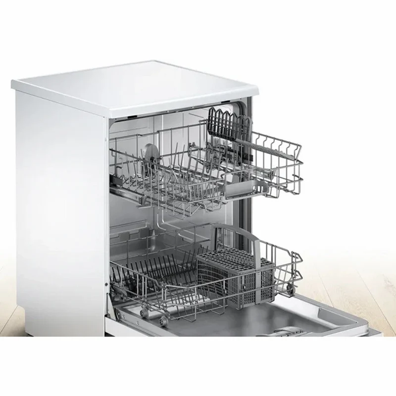 Bosch Series 2 60CM freistehend Standard Geschirrspüler - Weiß | SMS26AW08G