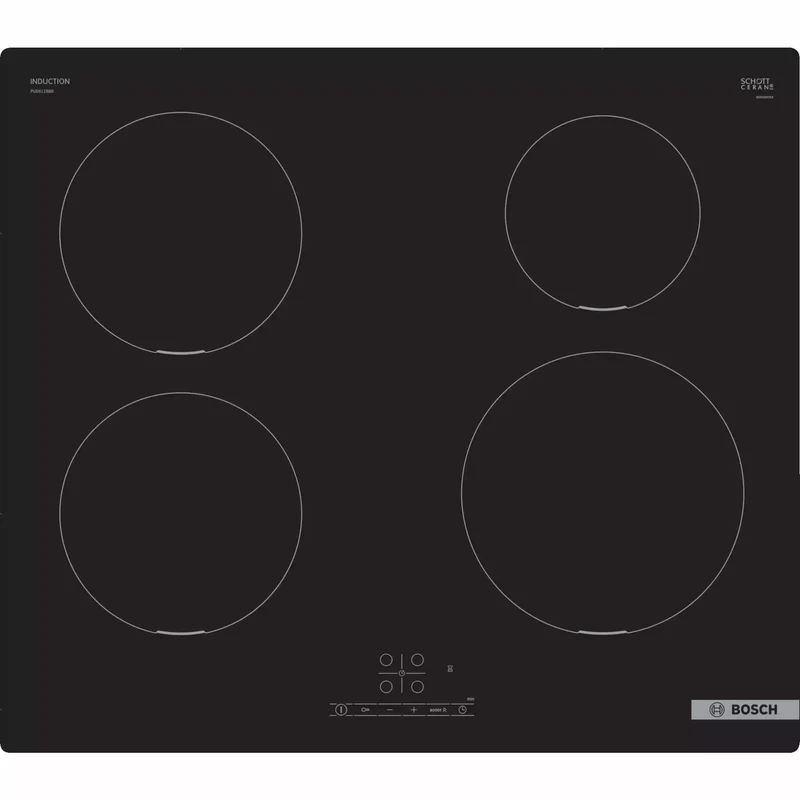 Bosch Serie 4 60CM 4 Zone Induction Kochfeld - Schwarz | PUE611BB5E