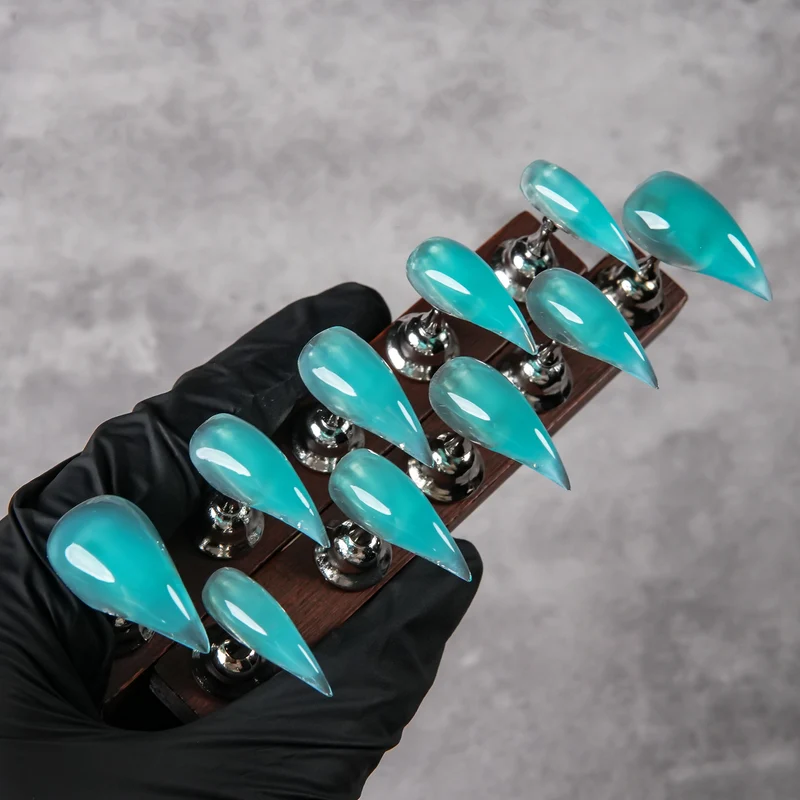 Scharfe Acryl Press-On Nagelset