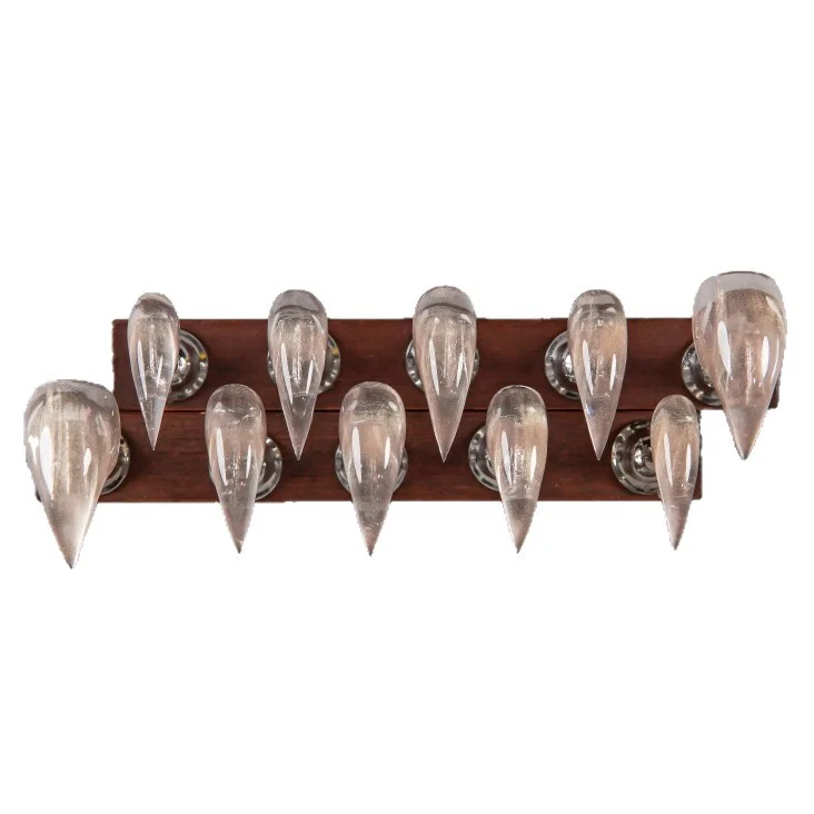 Premium Stiletto-Spitz Druck-Nagel-Set