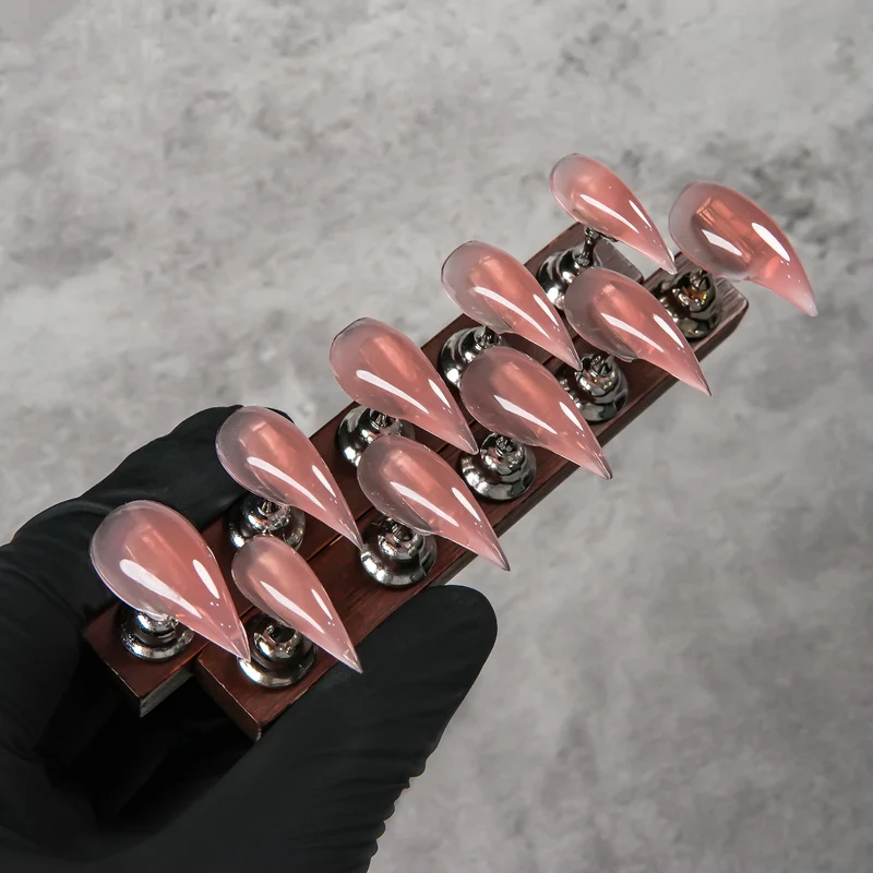 Premium Stiletto Press-On Nägel mit glänzender Oberfläche