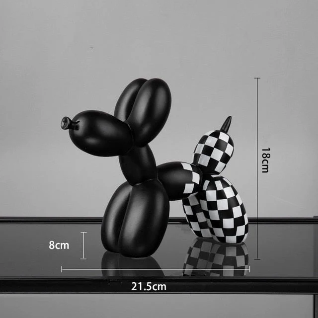 Skanto Skanto | Luxuriöse Heimdekoration, Ballonhund Dekoration, Bürotisch Accessoire, Tierdekor, Moderne Populäre Kunst, Nordische Statuen