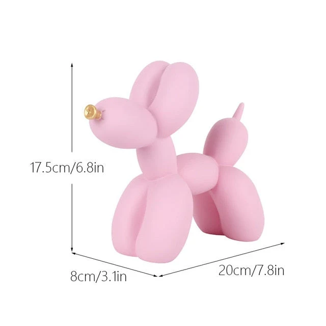 Skanto Skanto | Luxuriöse Heimdekoration, Ballonhund Dekoration, Bürotisch Accessoire, Tierdekor, Moderne Populäre Kunst, Nordische Statuen