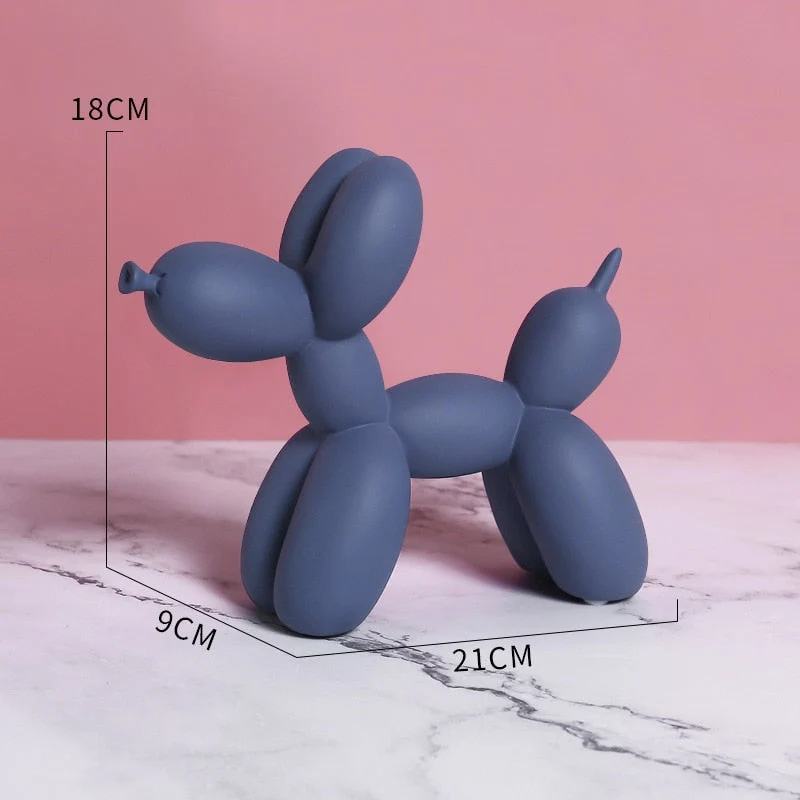 Skanto Skanto | Luxuriöse Heimdekoration, Ballonhund Dekoration, Bürotisch Accessoire, Tierdekor, Moderne Populäre Kunst, Nordische Statuen