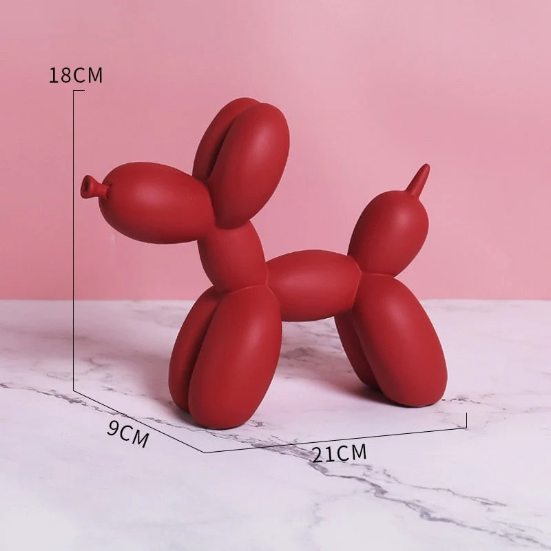 Skanto Skanto | Luxuriöse Heimdekoration, Ballonhund Dekoration, Bürotisch Accessoire, Tierdekor, Moderne Populäre Kunst, Nordische Statuen