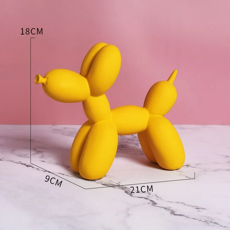 Skanto Skanto | Luxuriöse Heimdekoration, Ballonhund Dekoration, Bürotisch Accessoire, Tierdekor, Moderne Populäre Kunst, Nordische Statuen