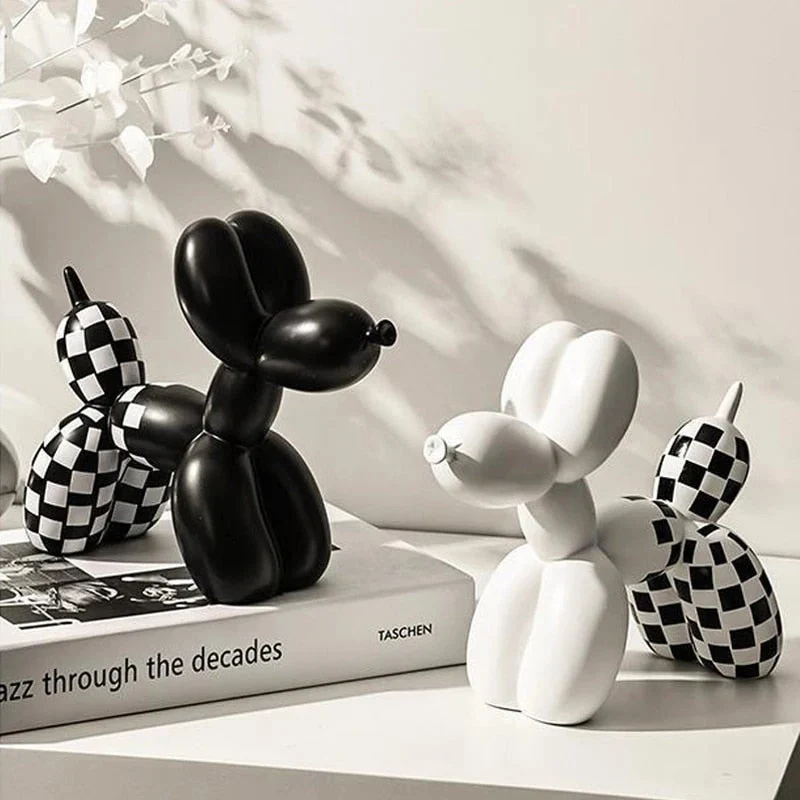Skanto Skanto | Luxuriöse Heimdekoration, Ballonhund Dekoration, Bürotisch Accessoire, Tierdekor, Moderne Populäre Kunst, Nordische Statuen